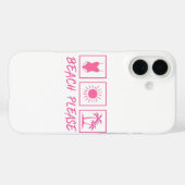 ビーチPlease iPhoneケース Case-Mate iPhoneケース (裏面 (横))