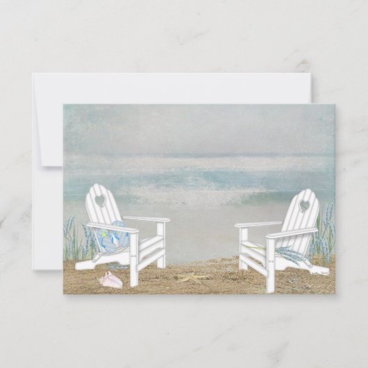 ビーチRSVP 出欠カード (正面)