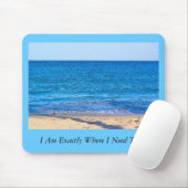 ビーチSF、私は丁度私がいる必要があるところにです マウスパッド (マウス)