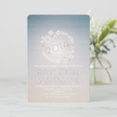 ビーチSky 2014卒業写真発表 招待状 (スタンド正面)