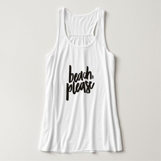 ビーチTシャツ タンクトップ (デザイン正面)