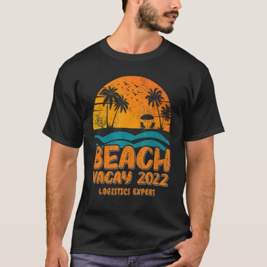 ビーチVacay 2022ロジスティクスエキスパート Tシャツ (正面)
