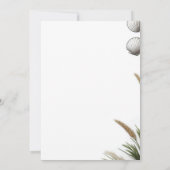 ビーチVibe写真Save The Date セーブザデート (裏面)