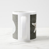 ビーチXとOのフォトコーヒーマグ ジャンボコーヒーマグカップ (裏面)