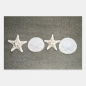 ビーチX・Oギフトラッピング紙 ラッピングペーパーシート (正面3)