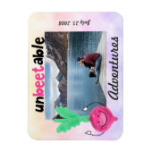 ビーッ前向きトプン – カブトムシ マグネット (縦)