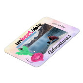 ビーッ前向きトプン – カブトムシ マグネット (左側)