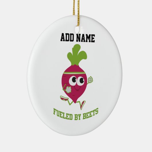 ビーツで煽られる セラミックオーナメント (右)