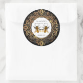 ビーツインズロココハニーラベル ラウンドシール (バッグ)