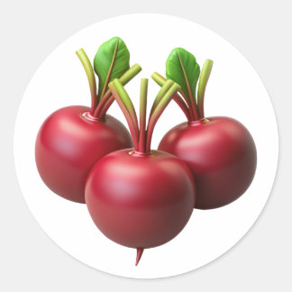 ビーツプラスチック3D – 光沢ラウンドラベル ラウンドシール