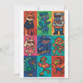 ビーツ アンド ビースト 招待状 (正面)