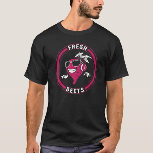 ビーツ 野菜 ガーデニング 農家 ヴィーガン 健康的な野菜 Tシャツ (正面)