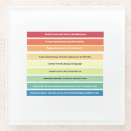 ビーテツデスコアスター ガラスコースター