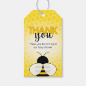 ビーテーマベビーシャワーギフトラベル ギフトタグ (正面)