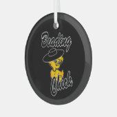 ビーディング・シック#4 ガラスオーナメント (正面左)