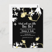 ビーデイジーとフローラ性別の表示 ポストカード (正面/裏面)