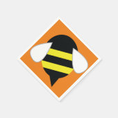 ビーデイバースデーパーティー スタンダードカクテルナプキン (角)