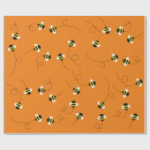 ビーデイバースデーパーティー ラッピングペーパー (フラット)