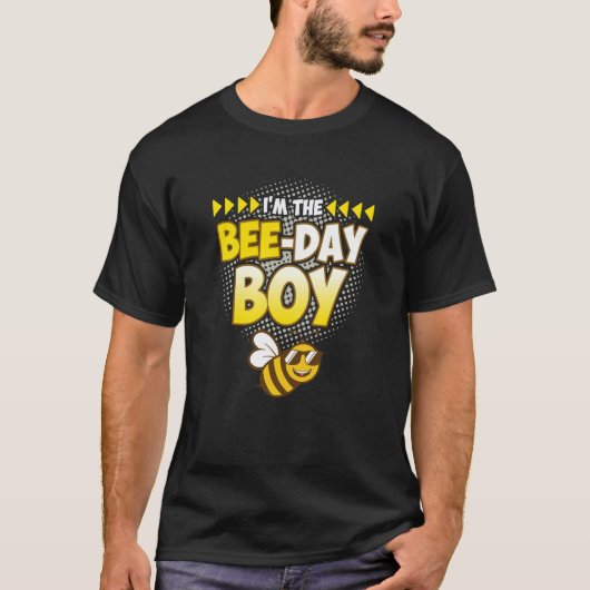 ビーデイボーイハニービーキーパー養蜂場 Tシャツ (正面)