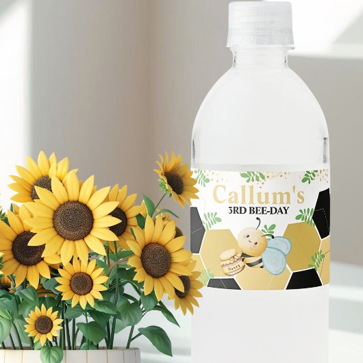 ビーデイ誕生日 ペットボトルラベル