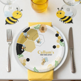 ビーデイ誕生日 ペーパープレート