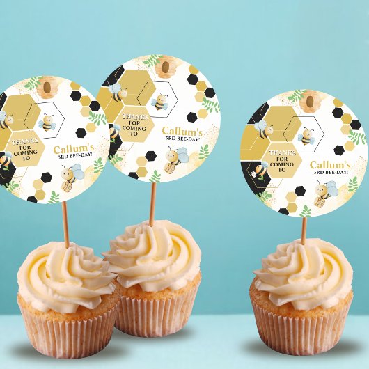 ビーデイ誕生日 ラウンドシール