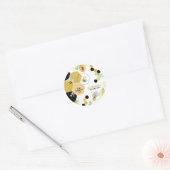 ビーデイ誕生日 ラウンドシール (封筒)