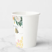 ビーデイ(昆虫)マルハナバチ1stバースデーピンクフローラ 紙コップ (左)