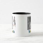 ビートが続く マグカップ (中央)