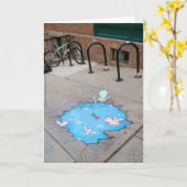 ビートとのpigfishing カード (黄色い花)