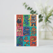 ビートと獣 ポストカード (スタンド正面)