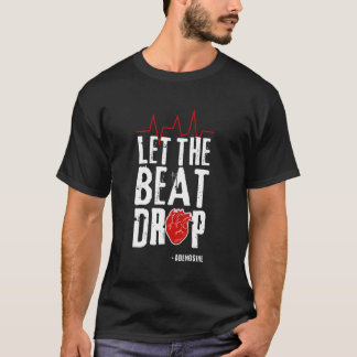 ビートにアデノシンIナースの健康を気に下げる Tシャツ