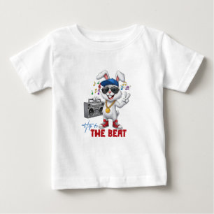 ビートにホップ ベビーTシャツ