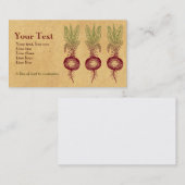 ビートのカスタマイズ可能な名刺 名刺 (正面/裏面)