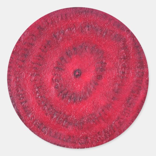 ビートのスライス ラウンドシール (正面)