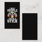 ビートの人々(スティック8ボールシュガースカルビラード) 名刺 (正面/裏面)