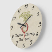 ビートの壁掛けを2カブにする ラージ壁時計 (傾斜)