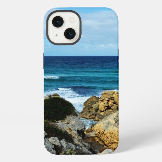 ビートの海、iPhone 13ケース iPhoneケース (裏面)