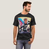 ビートの英雄: DJ Defender Tシャツ (正面フル)