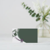 ビートの野菜料理の料理用の名刺 名刺 (スタンド正面)