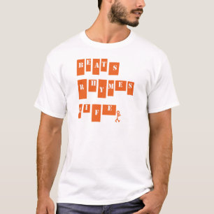 ビートの韻の生命 Tシャツ