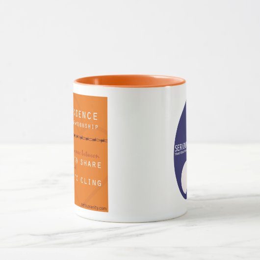 ビートのCodependenceのサティのマグ マグカップ (中央)