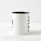 ビートへの3月: サクソフォーン ツートーンマグカップ (中央)