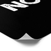 ビートまたはビートドラムおもしろいパン暗いBGへ ポスター (角)