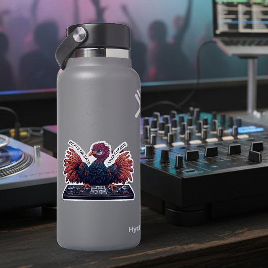 ビートま食べたはThanksgiving Turkey DJ シール