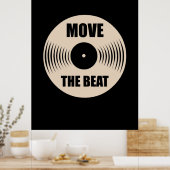 ビートを動かす音楽 ポスター (キッチン)