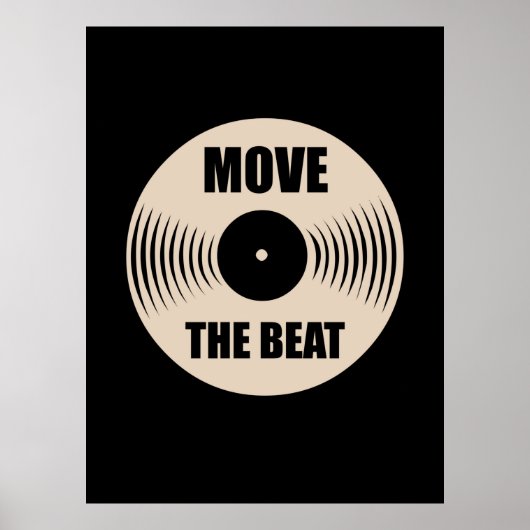 ビートを動かす音楽 ポスター (正面)