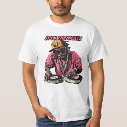 ビートを回せ Tシャツ (正面)