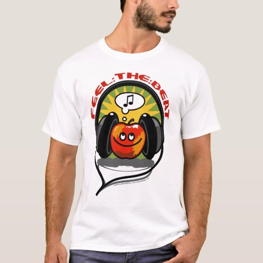 ビートを感じて下さい Tシャツ (正面)