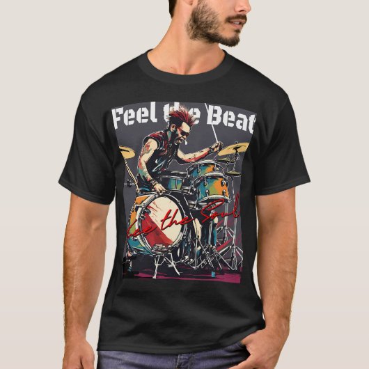 ビートを感じて - ソウルを解放せよ Tシャツ (正面)